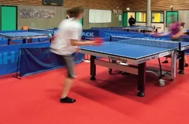 фото Линолеум спортивный Tarkett OMNISPORTS SPEED - ROYAL BLUE