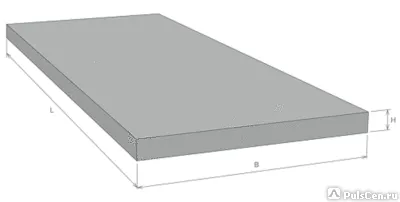 Фото №0 Плита перекрытия лотка ПТ 300.120.12-6