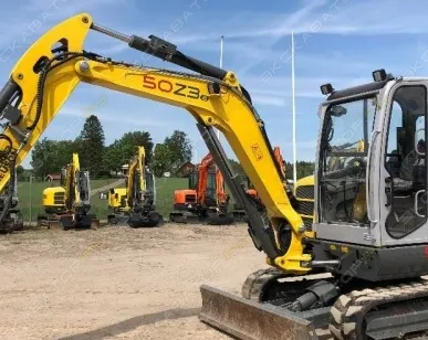 фото Аренда мини-экскаватора Wacker Neuson 50Z3, Москва