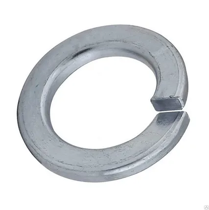 Фото №0 Шайба 16 пружинная, гроверная, цинк (300шт) (DIN 127)