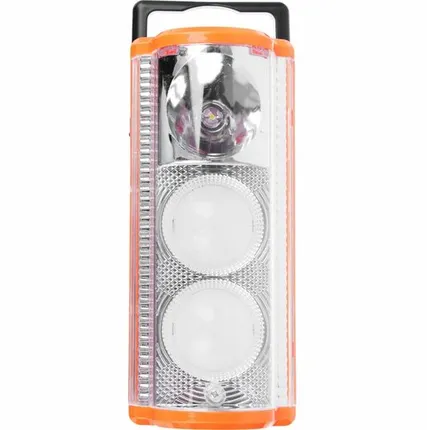 Фото №0 Фонарь ЧИНГИСХАН переносной аккумуляторный 28 + 1LED, питание 4хАА, 220В, 50гц, 16x5х7см, пластик