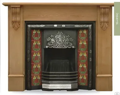 фото Камины Английские из художественного чугуна