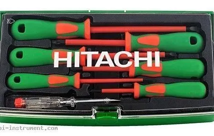 Фото №0 Набор отверток HITACHI изолированных 7 предметов