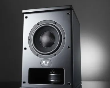 фото Активный сабвуфер M&amp;K Sound Push-Pull X8, Мощность 300 Вт. Цвет: Матовый черный.