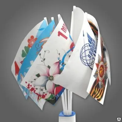 Фото №0 Флажки бумажные