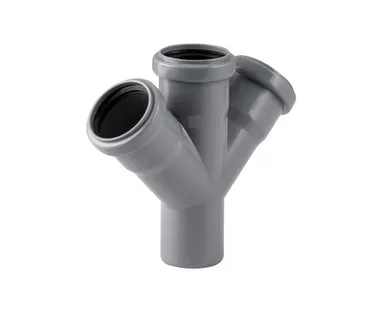 фото Крестовина одноплоскостная ВК ПП 50/50/50х45, серый,РТП