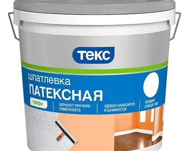фото Шпатлевка латексная ТЕКС Профи 5кг
