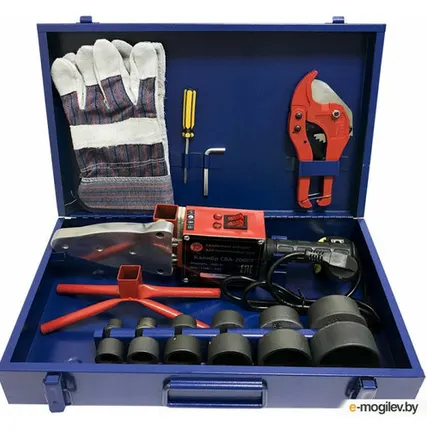 Фото №0 ПАЯЛЬНИК ДЛЯ ПОЛИПРОПИЛЕНОВЫХ ТРУБ КАЛИБР (2КВТ)