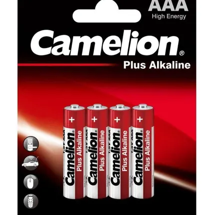 Фото №0 Элемент питания алкалиновый LR LR03 BL-4 (блист.4шт) Camelion 7369