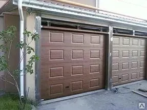 фото Секционные ворота 2500 на 2200 мм