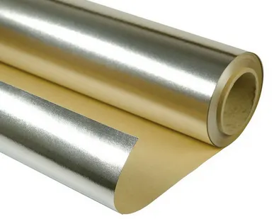 фото Фольга для бани алюминиевая Алукрафт 1200 (рулон 30 м.кв., 1,2 м х 25 м, от +100 С)