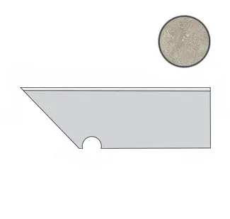 фото Atlas Concorde AIX Aix Cendre Battiscopa Sag.Sx. (A0SP) Керамогранит