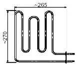 Фото №0 ТЭН Helo SEPС 71 (1500W, арт. SP5207552)