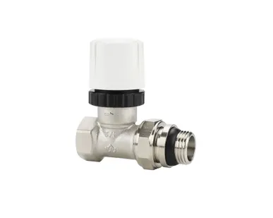 фото Клапан термостатический прямой 1/2" в.р.-н.р. Varmega под термостатическую головку М30х1,5 с самоуплотняющимся полусгоном