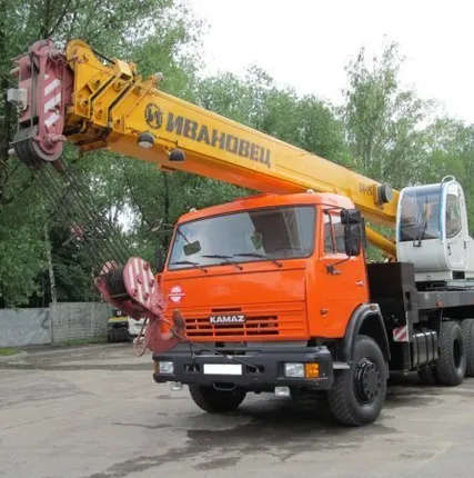 Фото №0 Автокран 25т - услуги, аренда