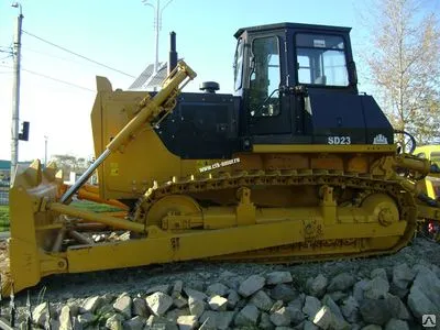 Фото №0 Бульдозер SHANTUI SD23 + рыхлитель, двигатель Cummins, вес 25 тн