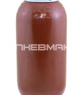 фото AS3P360CA7V-11-C0C0/0 - Аккумулятор пневмогидравлический баллонный, V=3л, Рмакс=360бар, G1"1/4, (NBR, -20*С...+85*С), сертификат ЕАС