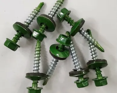 фото Саморез кровельный 4,8*35 RAL 6002 зеленый