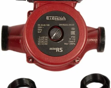 фото Насос циркуляционный ETERNA RS 25-80 (8 м, 8,1 м3/ч, 1"-1 1/2", 180 мм)