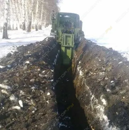 Фото №1 Аренда траншейного экскаватора (траншеекопателя) Vermeer T 1155, Воронеж