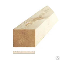 Фото №0 Брусок строганный (лиственница), сорт А-В, 45х70х4000 мм