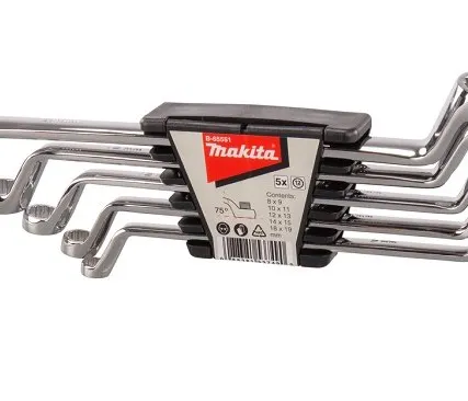Фото №0 Набор ключей накидных 5 шт Makita 8х9, 10х11, 12х13, 14х15, 18х19