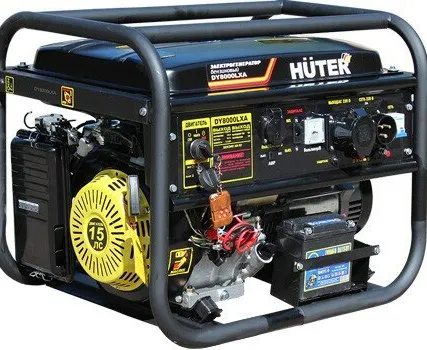Фото №0 Huter Портативный бензогенератор HUTER DY8000LXA