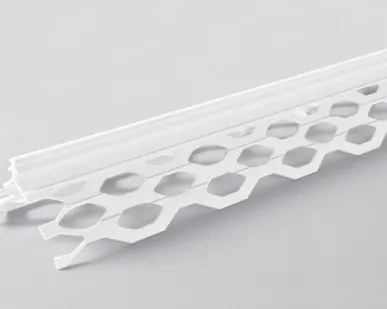 фото Штукатурный угол ПВХ с маяком 6мм (3м) для фасадных работ