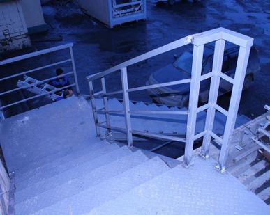 фото Техническая, пожарная лестница