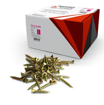 Фото №0 Саморезы ТС-У 5х30 ТехноСонус 300шт