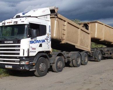 фото Услуги самосвалов 25 тонн