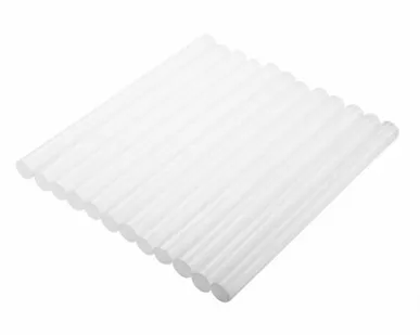 фото Стержни TOPEX клеевые, 8 х 100мм, прозрачные, 12шт