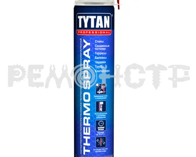 фото Термоспрей напыляемая полиурет телоизол 870мл TYTAN PROFESSIONAL (под заказ) П