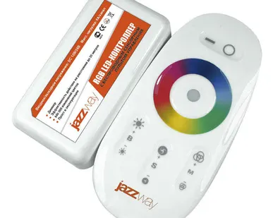 фото Контроллер RGB PRC-4000HF WH 12/24В 216/432Вт бел. JazzWay 1007957