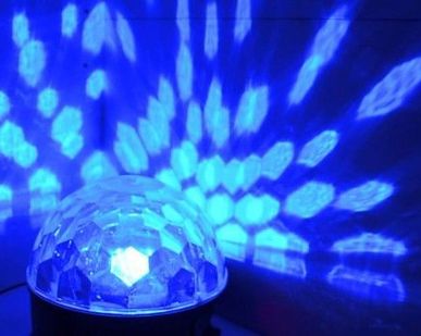 фото Светодиодный Диско шар (Led Party Light), цветомузыкальный для дискотеки до