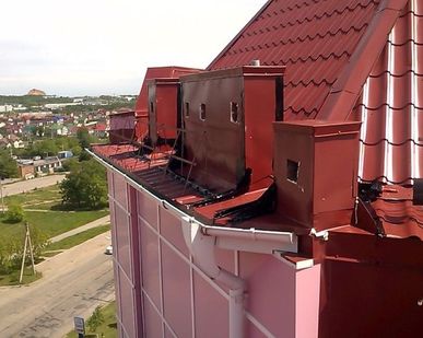 фото Монтаж обрешотки / кровельного пирога и покрытия