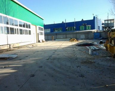 фото Укладка дорожных плит