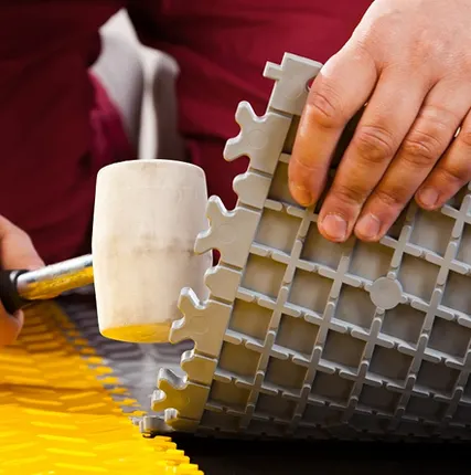 Фото №0 Модульные напольные ПВХ покрытия серии M-Tile (Россия)