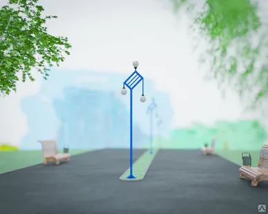 фото Декоративная опора «1М-Модель»