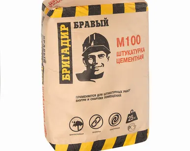 фото Штукатурка цементная 3 кг фасовка