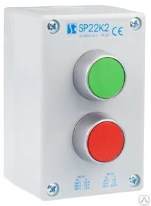фото SP22K2\01 Пост управления K2 с кнопками СТАРТ-СТОП (Спамел-Электро)