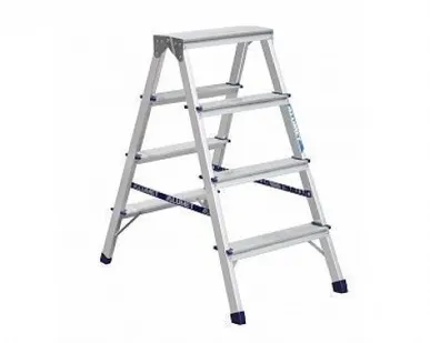 фото Алюминиевая стремянка двухсторонняя Алюмет AD 7204