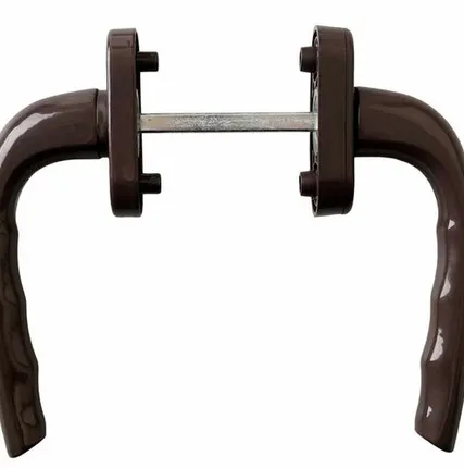 Фото №0 Гарнитур балконный алюминиевый, коричневый