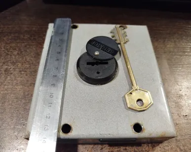 фото Замок гаражный накладной Senator. Сенатор.