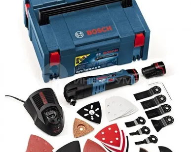 фото Аккумуляторный резак Bosch GOP 10,8 V-LI 1.5Ah x2 L-BOXX Set 060185800J Bos