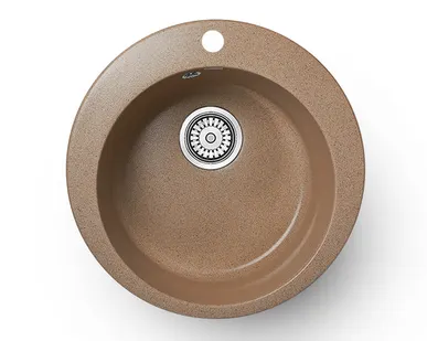 фото Мойка ГЛЯНЦЕВАЯ КВАРЦ 495LL -5 ПЕСОЧНЫЙ