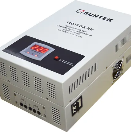 Фото №0 Стабилизатор напряжения Suntek СНЭТ 11000 ВА НН, 11 кВА, работа от 90 В, морозостойкий