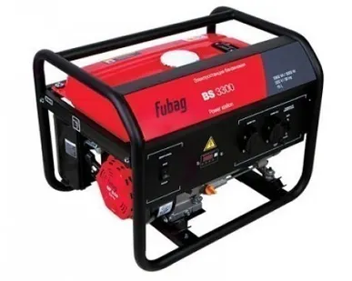 фото Бензиновая электростанция Fubag BS 3300