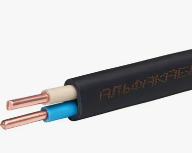 фото Кабель ВВГ-Пнг(А) 2х2.5 ОК (N) 0.66кВ (бухта 20м) (шт) АЛЬФАКАБЕЛЬ