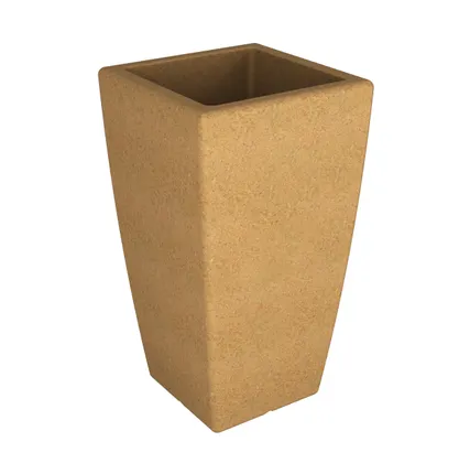 Фото №0 Кашпо "Flox" P 900 песочный гранит